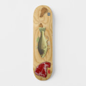 Land, Zee en lucht Persoonlijk Skateboard (Voorkant)