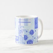 Land Zoete Korenbloem Blauw Koffiemok (Voorkant rechts)