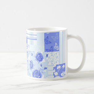Land Zoete Korenbloem Blauw Koffiemok
