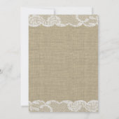 Land Zonnebloem en kant Vrijgezellenfeest Kaart (Achterkant)