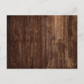 Land Zonnebloem | Hout Recept Hartelijk dank Briefkaart (Achterkant)