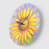 Land Zonnebloem Keuken Wandklok (Hoek)