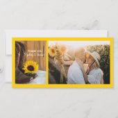 Land Zonnebloem Western Weddenschap Bedankt (Voorkant)