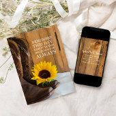 Land Zonnebloem Western Weddenschap Sparen de Datu Save The Date