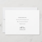 Land Zonnebloembridesmaïde Kaart (Achterkant)