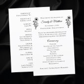 Land Zonnebloemen Rustieke Bloemen Trouwprogramma'