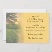 Land Zonnevenland Vrijgezellenfeest Kaart (Achterkant)