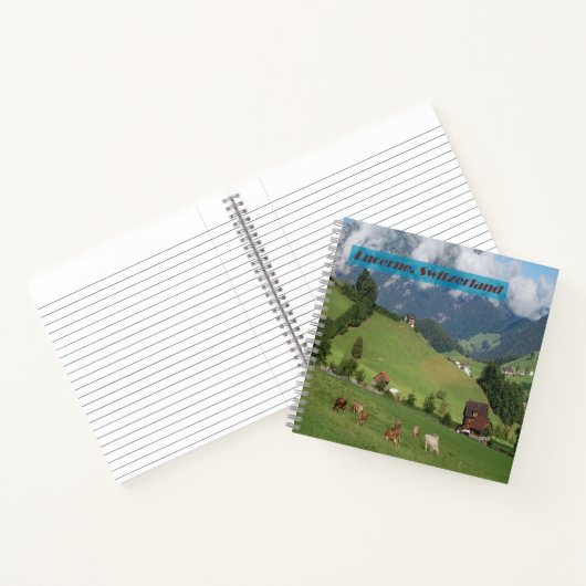 Land Zwitserland Notitieboek (Binnen)