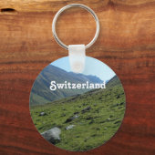 Land Zwitserland Sleutelhanger (Voorkant)