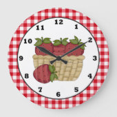 Landaardbeien in een muurklok grote klok (Voorkant)