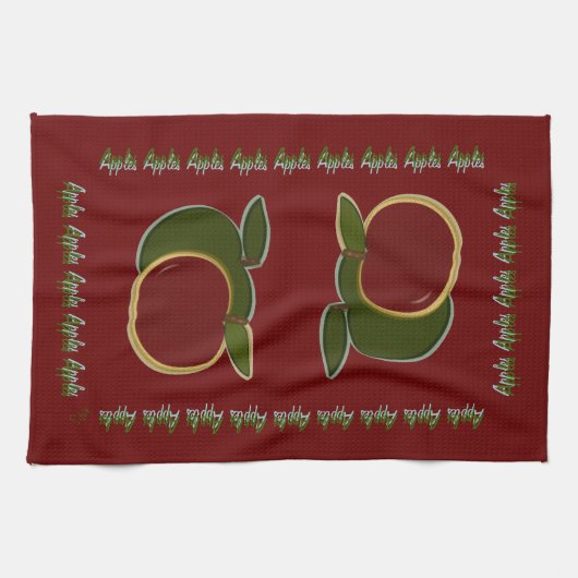 Landappels Theedoek (Horizontaal)