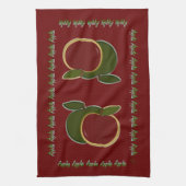 Landappels Theedoek (Verticaal)