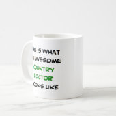 landarts, geweldige koffiemok (Voorkant links)