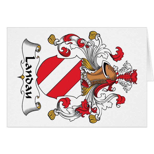 Landau Family Crest (Voorkant Horizontaal)