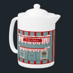 Landbakkerij Teapot Theepot<br><div class="desc">Deze Landbakkerij Teapot is voorzien van mijn muizenkunst. Deze theepot maakt een geweldig cadeauidee van deze feestdag.</div>