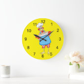 Landbankroet rondom de muur grote klok (Huis)