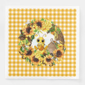 Landbijen Servet (Voorkant)