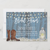 Landbloemen en roodstaarblauw Vrijgezellenfeest Kaart (Voorkant)