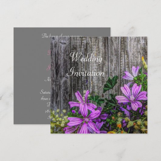 Landbloemen in Oostenrijk aan boord (Voorkant / Achterkant)