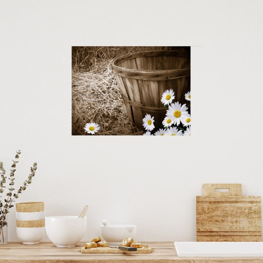 Landbloemen Poster (Keuken)