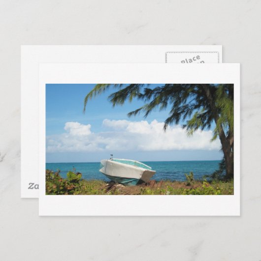 landboot briefkaart (Voorkant / Achterkant)