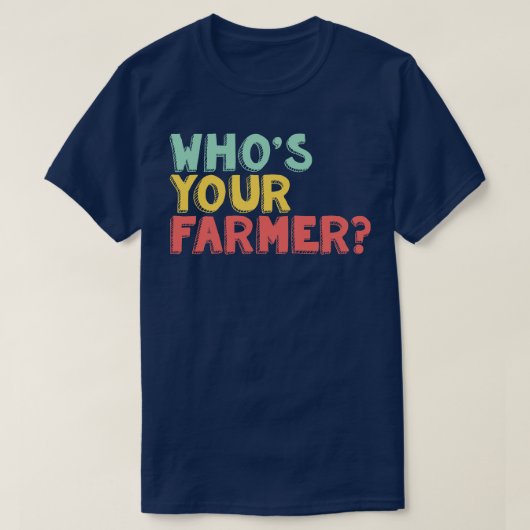 Landbouw 6 t-shirt (Design voorkant)