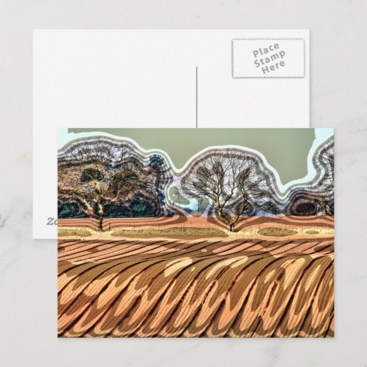 LANDBOUW BRIEFKAART (Voorkant / Achterkant)