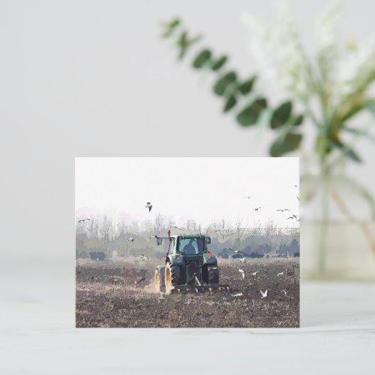 LANDBOUW BRIEFKAART (Staand voorkant)