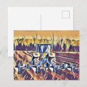 LANDBOUW BRIEFKAART (Voorkant / Achterkant)