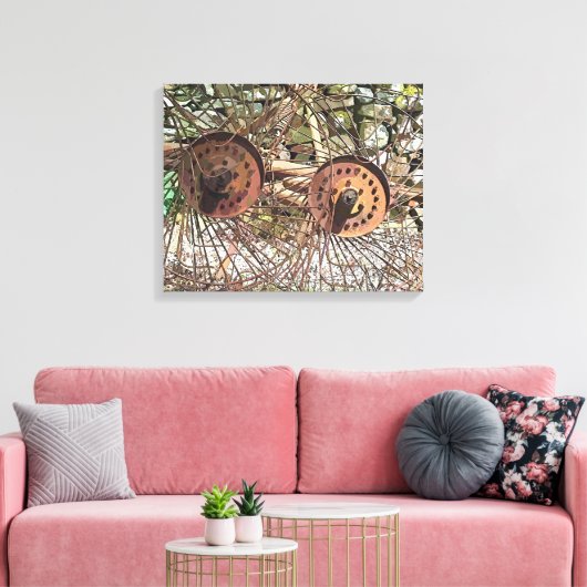 LANDBOUW CANVAS AFDRUK (Insitu (Woonkamer))