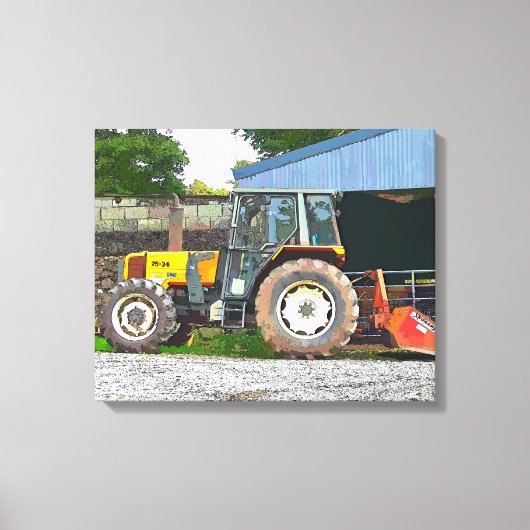 LANDBOUW CANVAS AFDRUK (Voorkant)