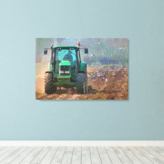 LANDBOUW CANVAS AFDRUK (Insitu (Houten vloer))