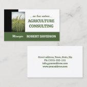 Landbouw Consulting Rogge Biologisch Boerderij Kaa Visitekaartje (Voorkant / Achterkant)