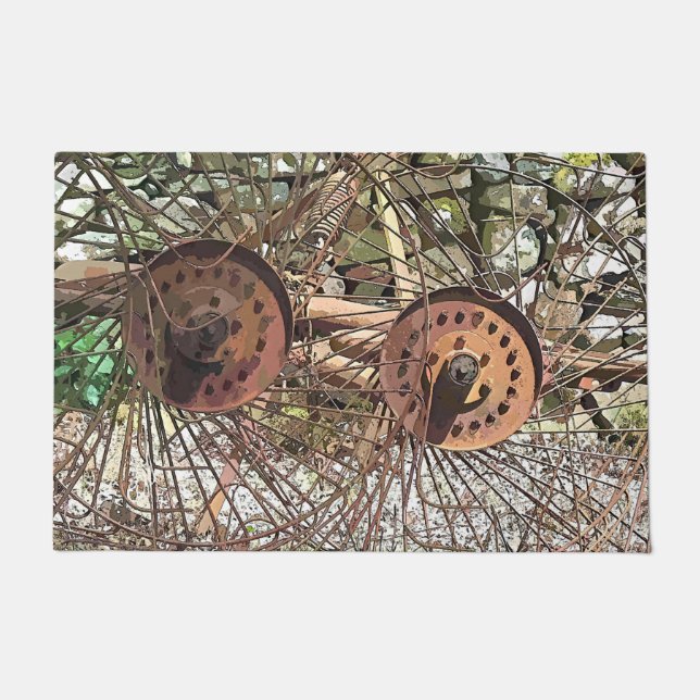 LANDBOUW DEURMAT (Voorkant)