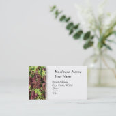 Landbouw en veeteelt visitekaartje (Staand voorkant)