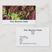 Landbouw en veeteelt visitekaartje (Voorkant / Achterkant)