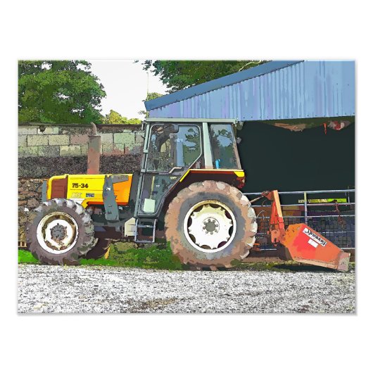 LANDBOUW FOTO AFDRUK (Voorkant)