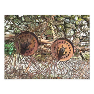 LANDBOUW FOTO AFDRUK