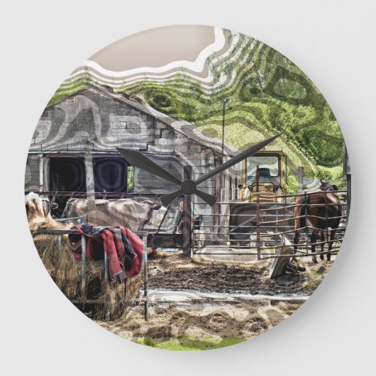 LANDBOUW GROTE KLOK (Voorkant)