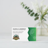 Landbouw | Kaart van Wereld Visitekaartje (Staand voorkant)