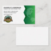 Landbouw | Kaart van Wereld Visitekaartje (Voorkant / Achterkant)