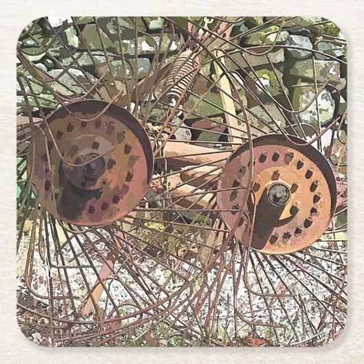 LANDBOUW KARTONNEN ONDERZETTERS (Voorkant)