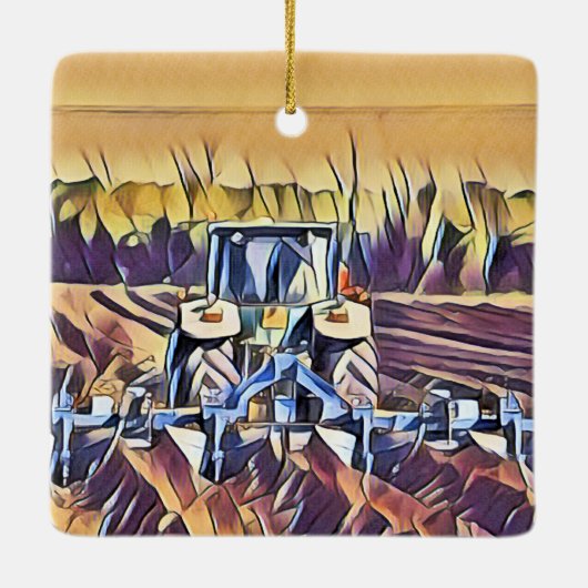 LANDBOUW KERAMISCH ORNAMENT (Achterkant)