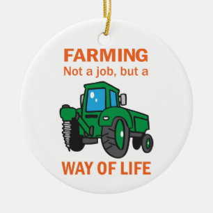 Landbouw Keramisch Ornament