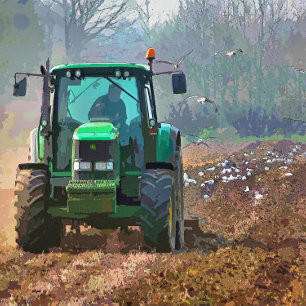 LANDBOUW KERAMISCH ORNAMENT