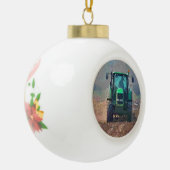 LANDBOUW KERAMISCHE BAL ORNAMENT (Links)