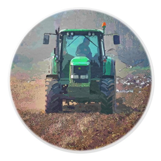 LANDBOUW KERAMISCHE KNOP (Voorkant)