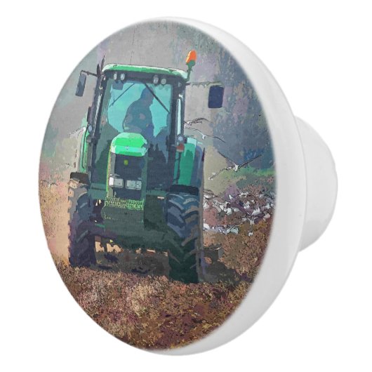 LANDBOUW KERAMISCHE KNOP (Rechts)