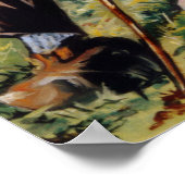 Landbouw/loondienst/landbouwer Poster (Hoek)