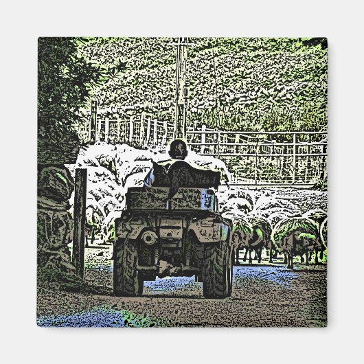 LANDBOUW MAGNEET (Voorkant)